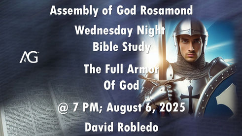 Bible Study 8.6.2025